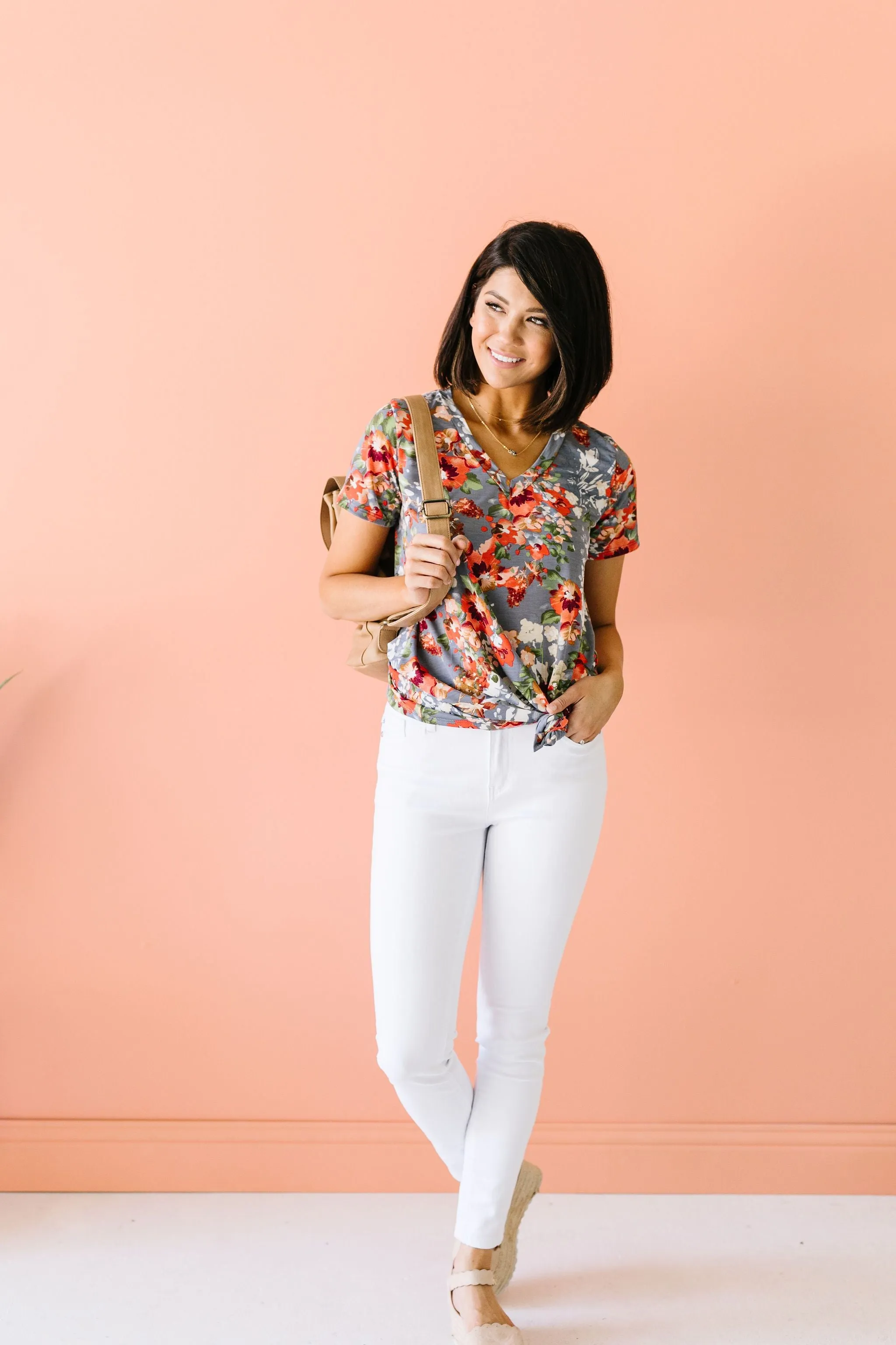 Wild Garden V-Neck