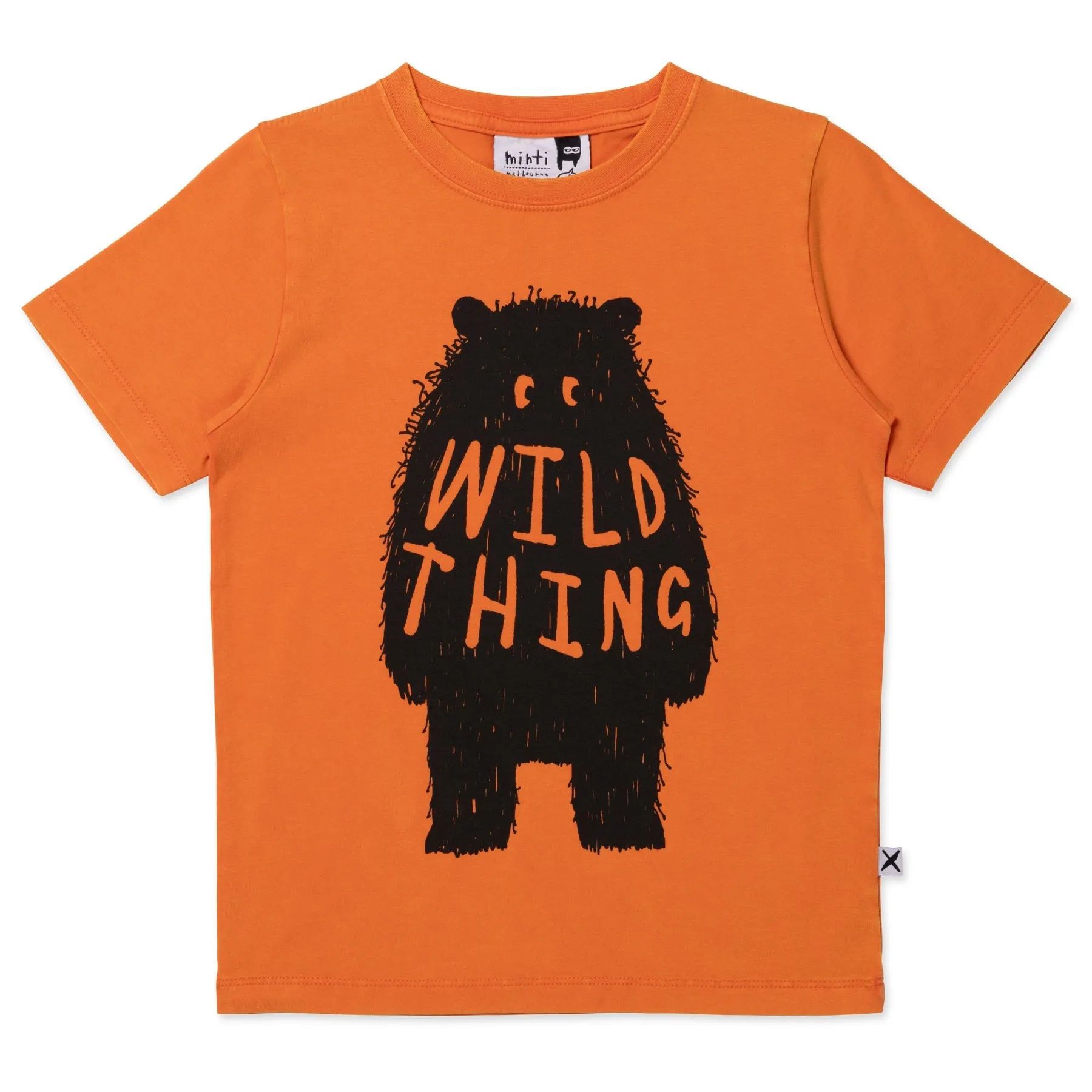 Wild Thing Tee- Orange Wash
