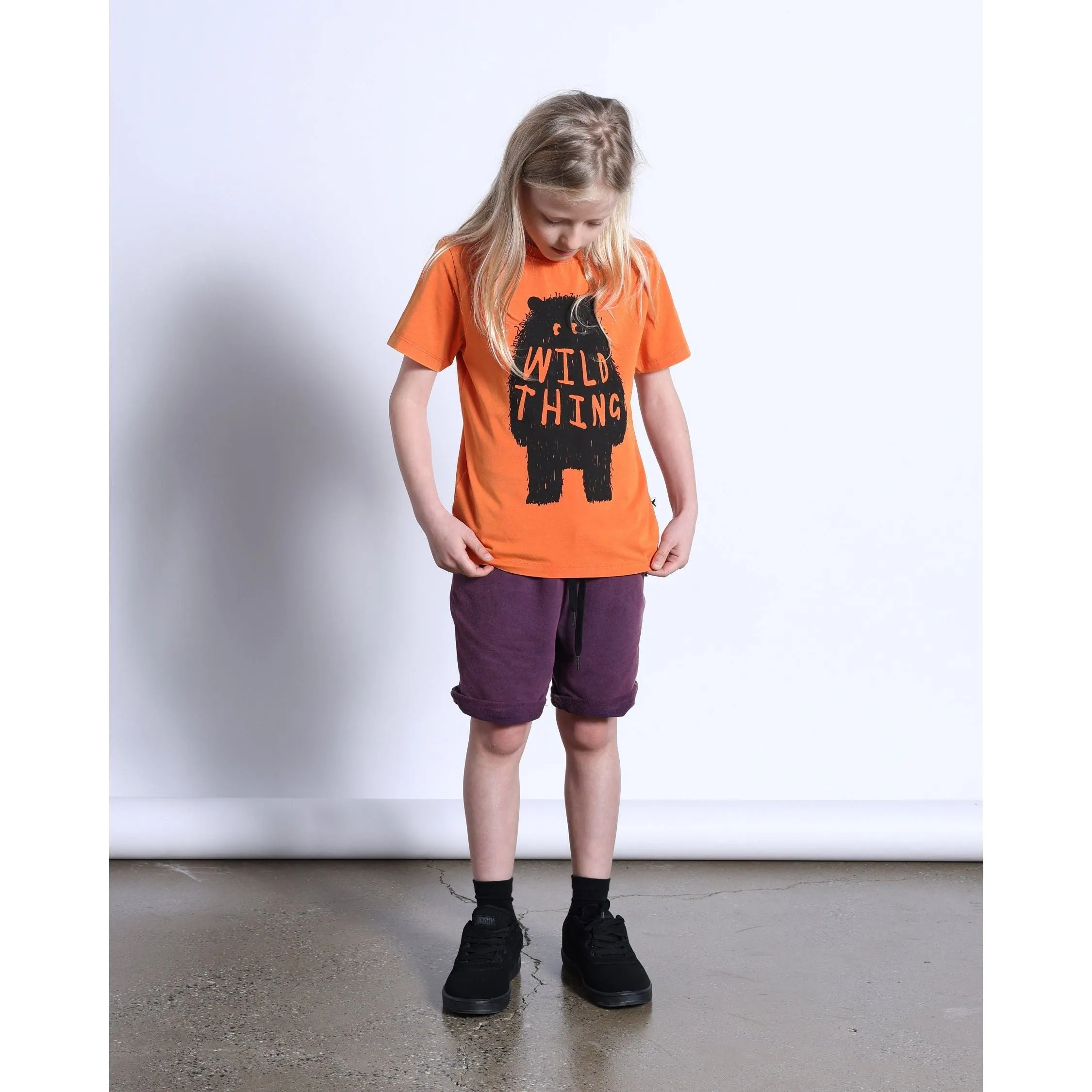 Wild Thing Tee- Orange Wash
