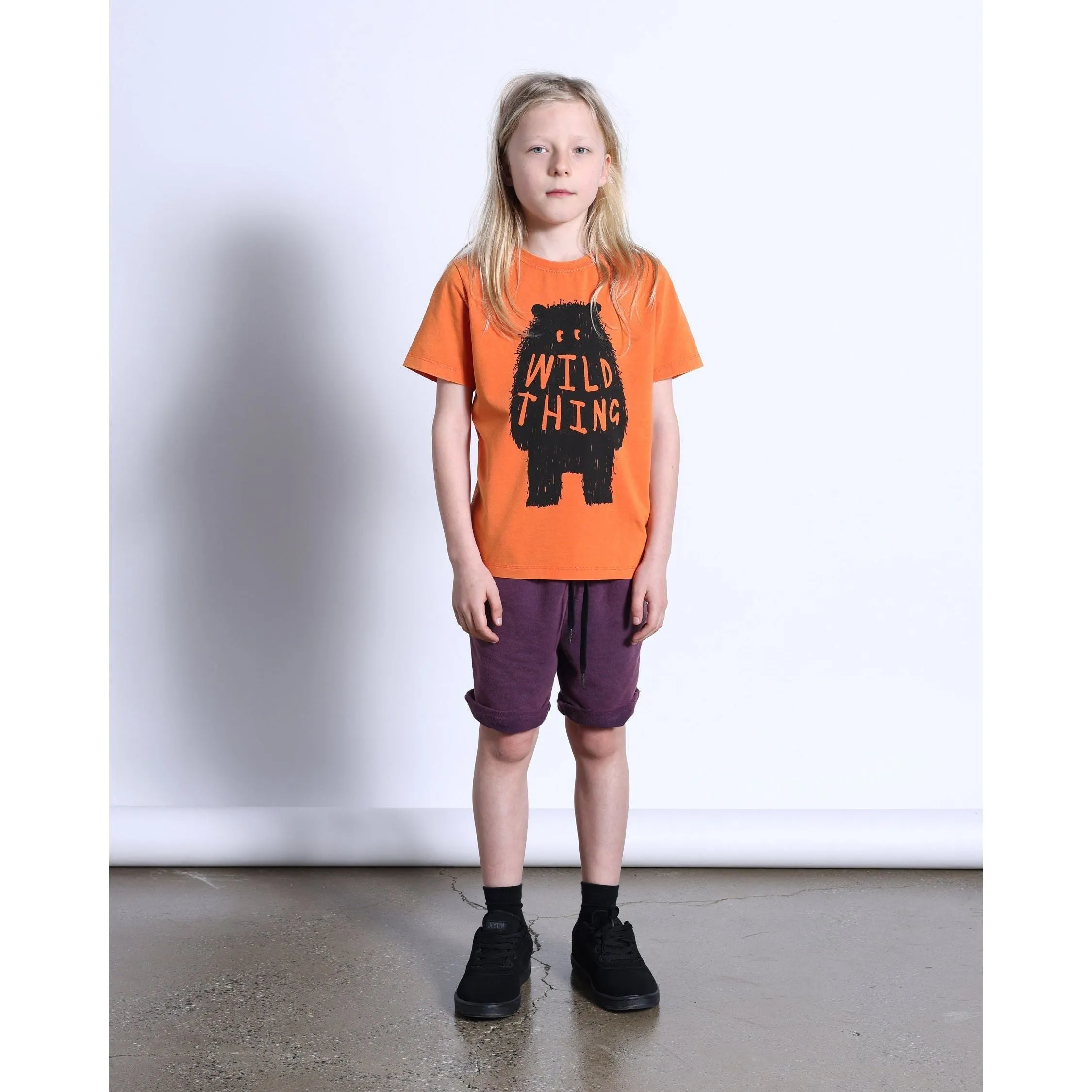 Wild Thing Tee- Orange Wash