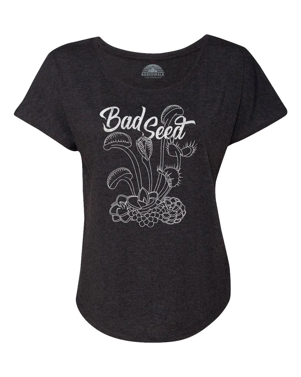 Women's Bad Seed Venus Fly Trap Scoop Neck T-Shirt