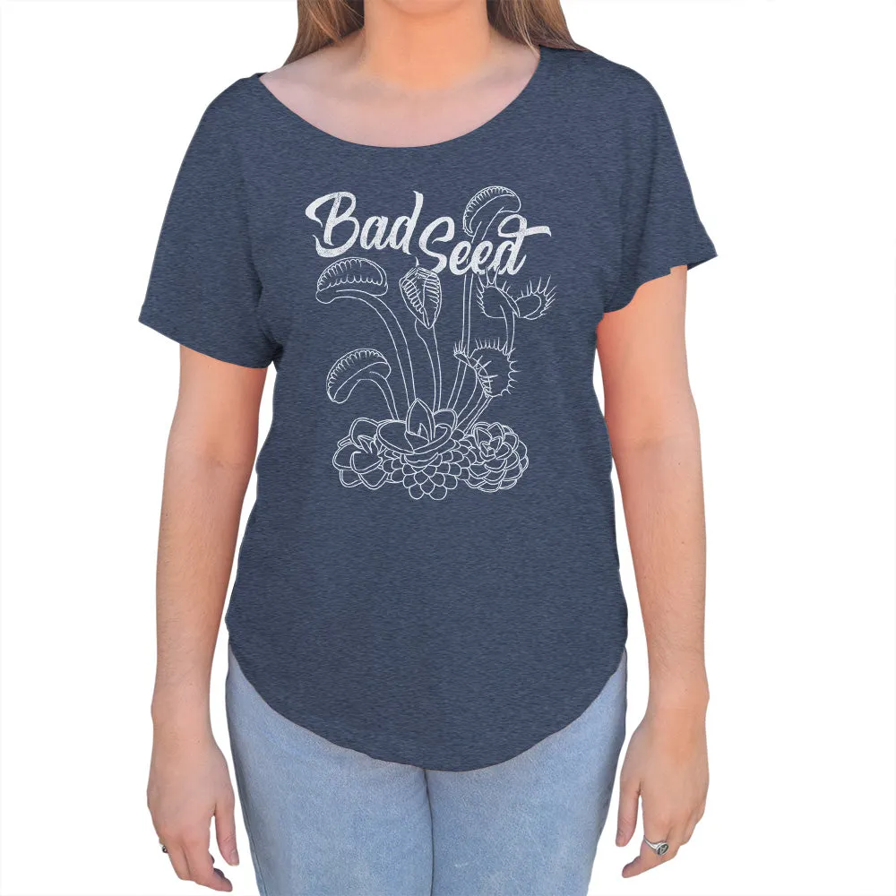Women's Bad Seed Venus Fly Trap Scoop Neck T-Shirt