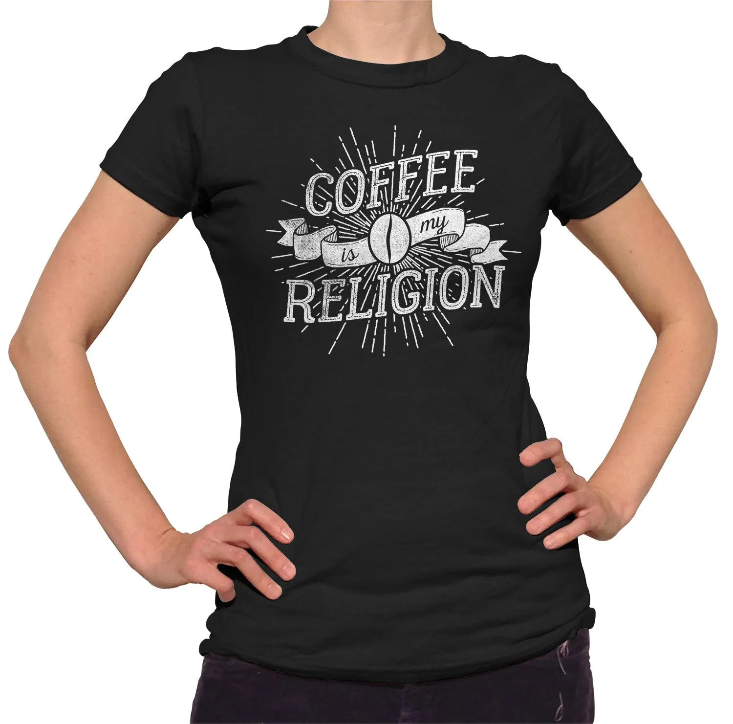 Women's Coffee Is My Religion T-Shirt