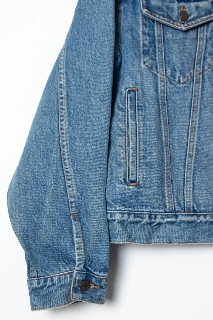 Women's GAP Mid-Wash Denim Jacket (M)