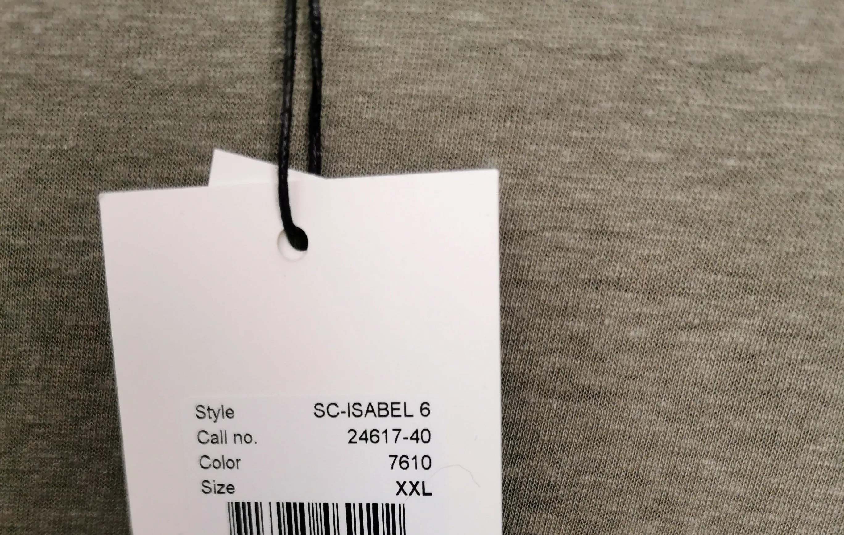 WOMENS PLUS SIZE XXL - SOYA CONCEPT, Open Cross Back T-Shirt NWT B53