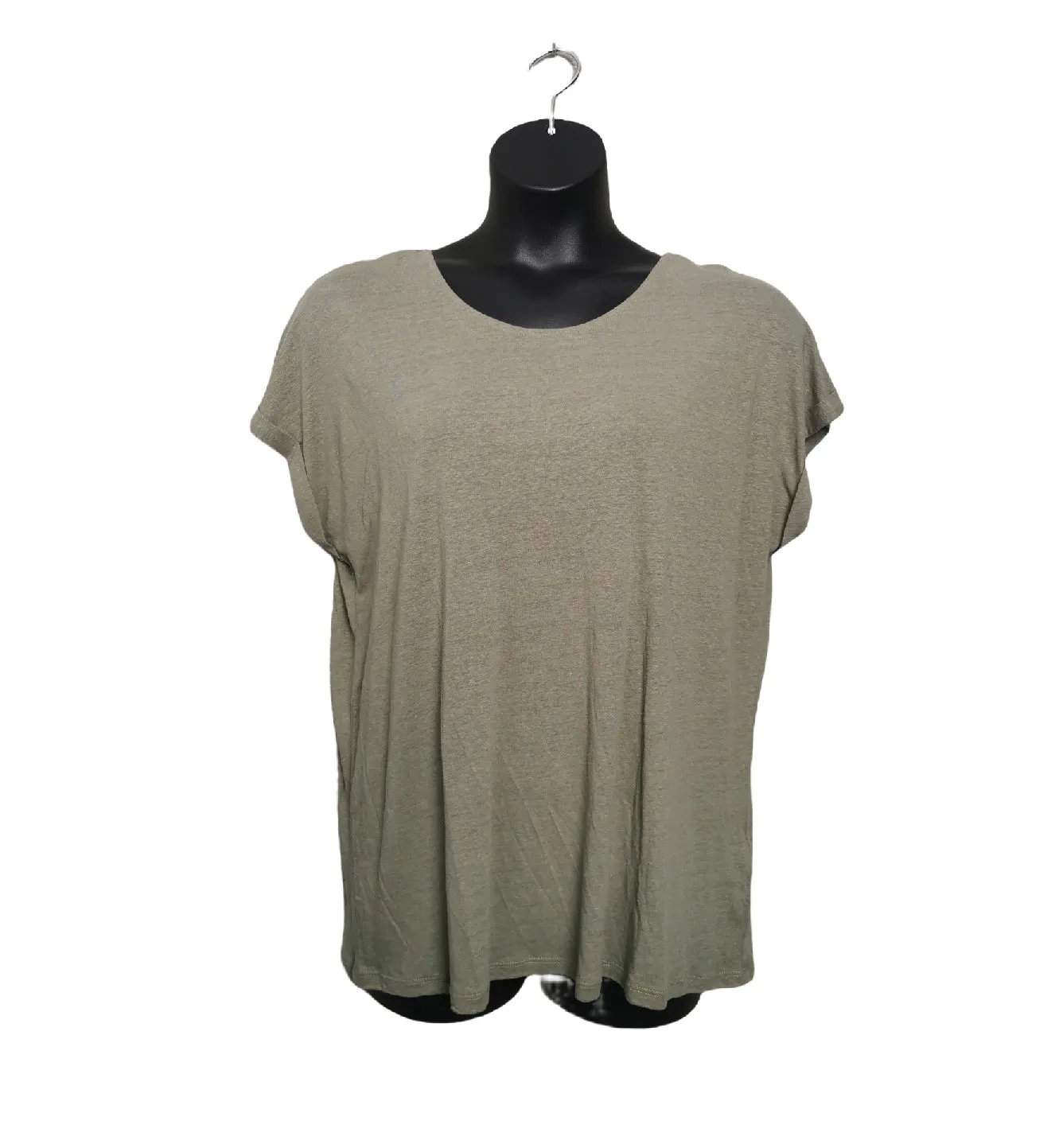 WOMENS PLUS SIZE XXL - SOYA CONCEPT, Open Cross Back T-Shirt NWT B53