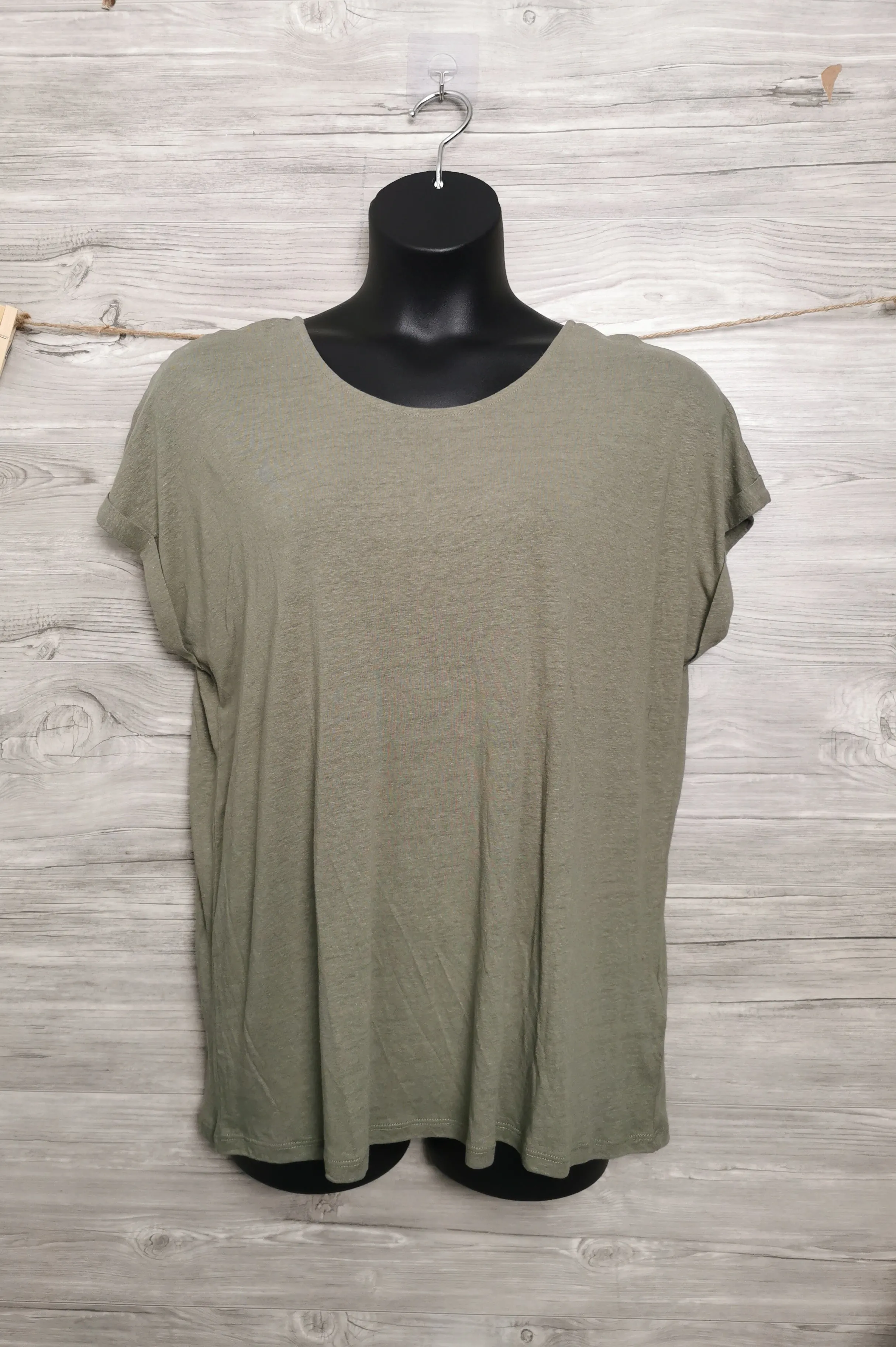 WOMENS PLUS SIZE XXL - SOYA CONCEPT, Open Cross Back T-Shirt NWT B53