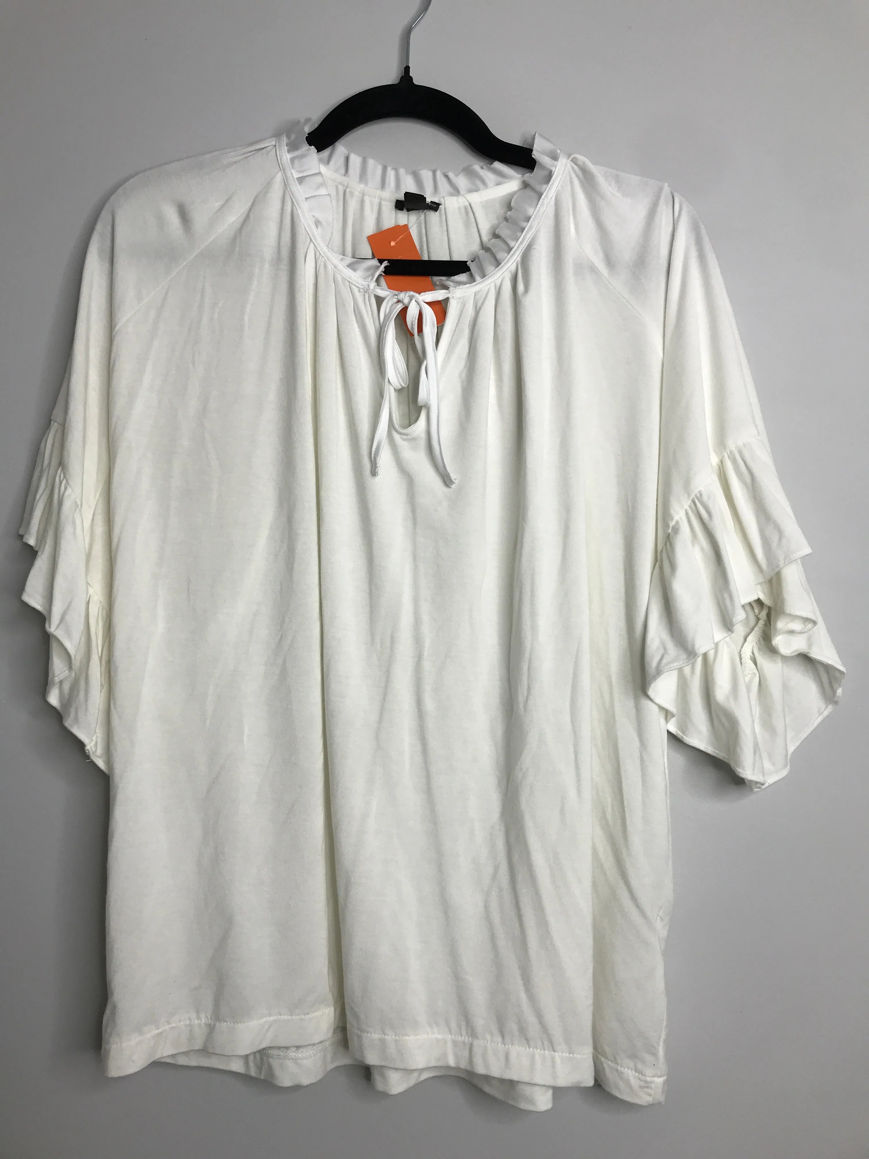 Womens Size Med Misses White J Crew Tops