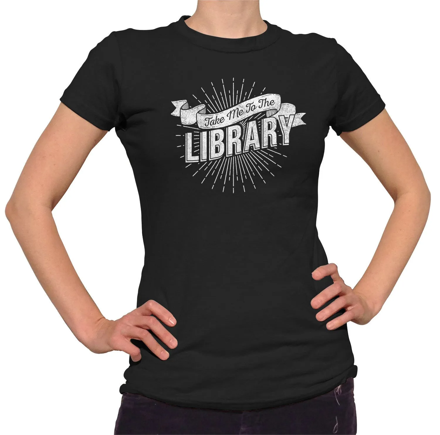 Women's Take Me To The Library T-Shirt