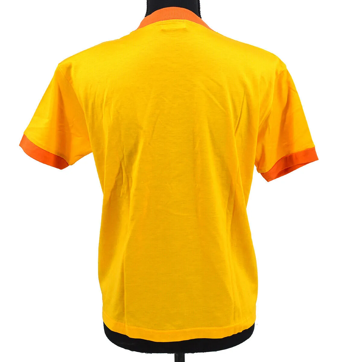 Yves Saint Laurent Logos Round Neck Short Sleeve Tops Yellow #150 82954