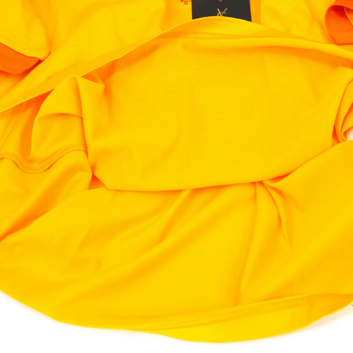 Yves Saint Laurent Logos Round Neck Short Sleeve Tops Yellow #150 82954