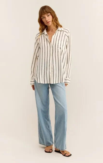 Z Supply Perfect Linen Top