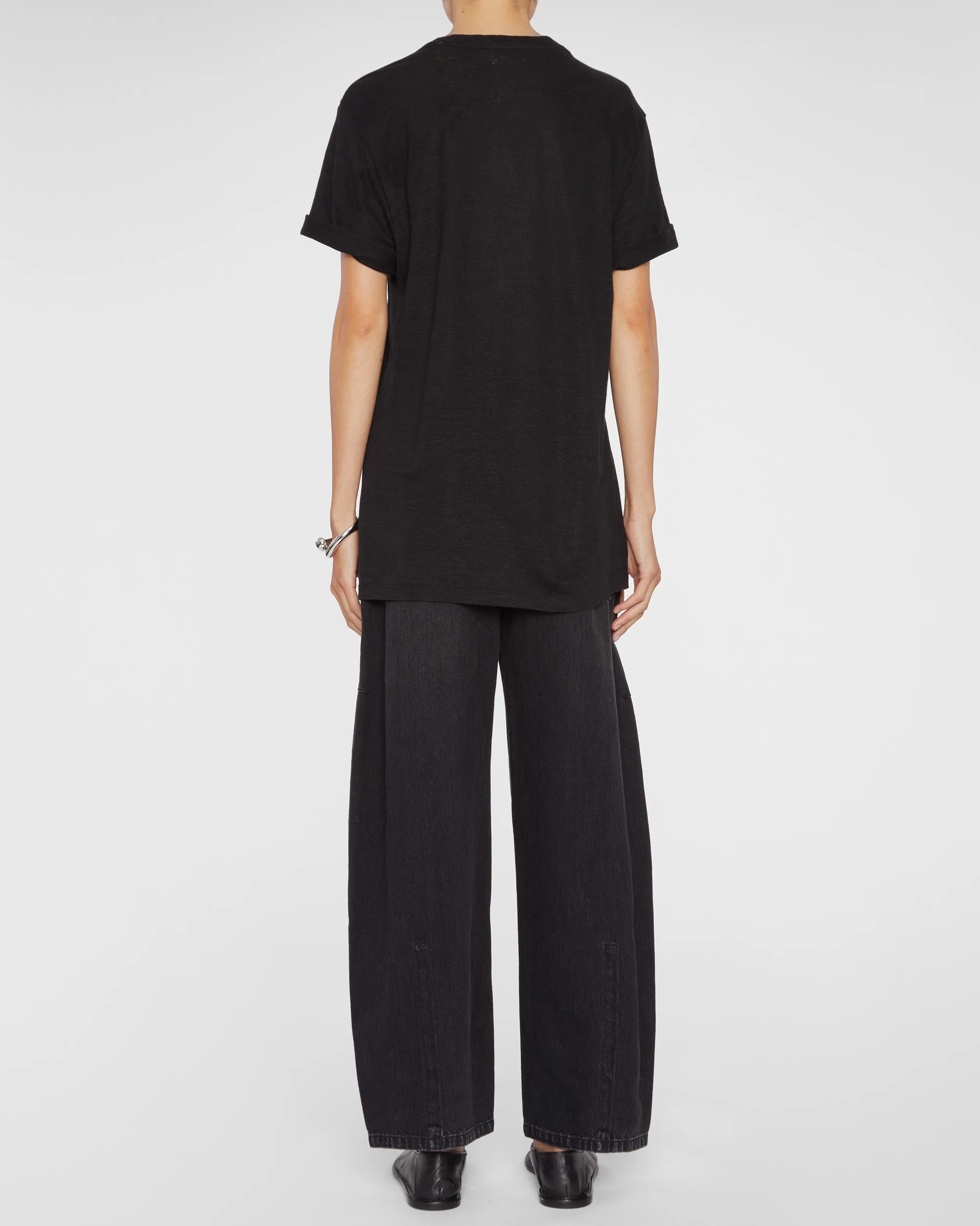 Zewel Shiny Marant Linen Tee