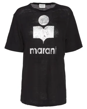 Zewel Shiny Marant Linen Tee